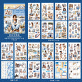 A5 Mixed Material Sticker Book TZH148