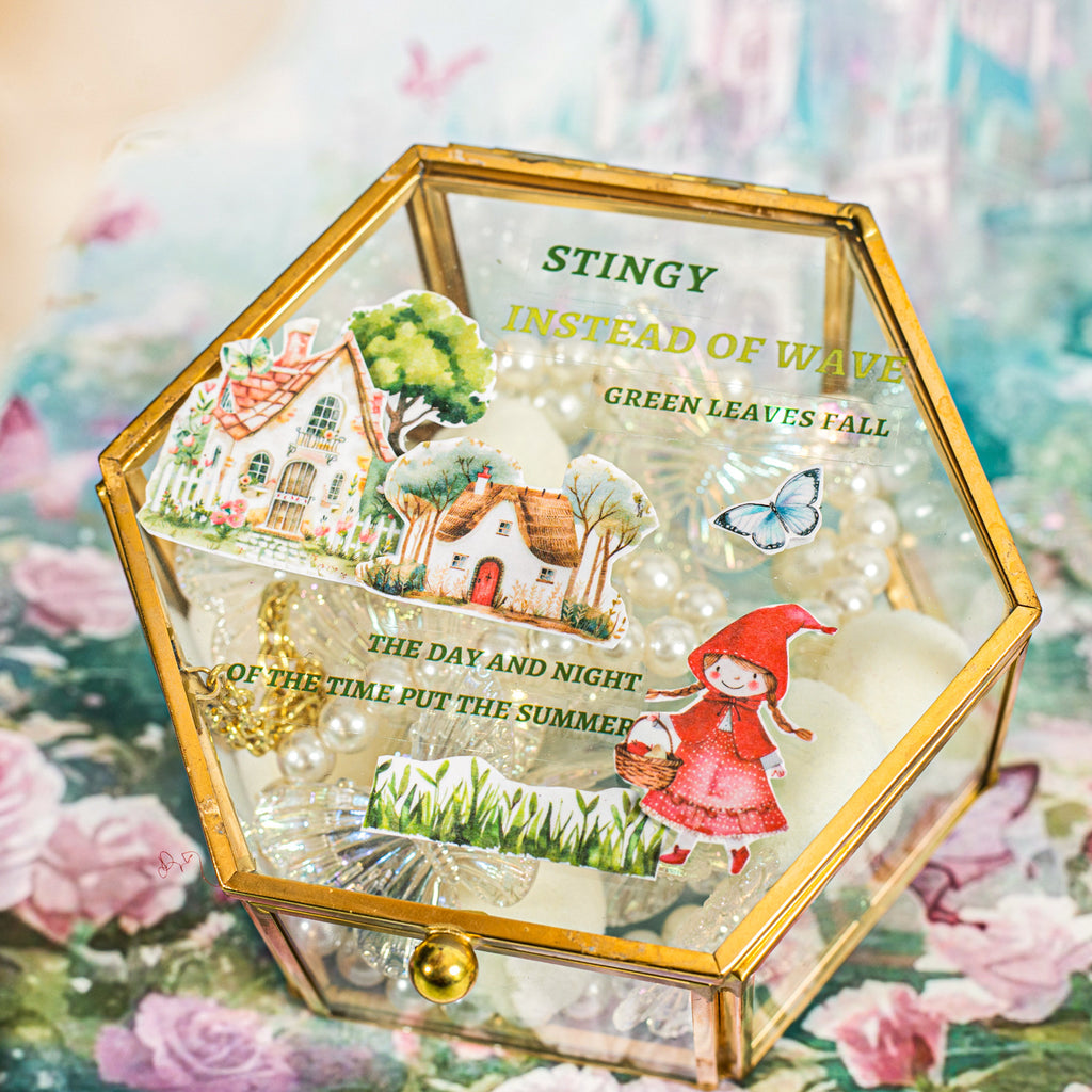 40 Sheets Fairy Theme Washi Stickers Book XGTH