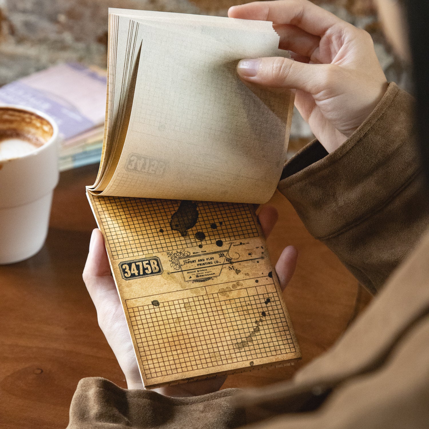 20 Pcs Old Page Journal Paper JYSJ