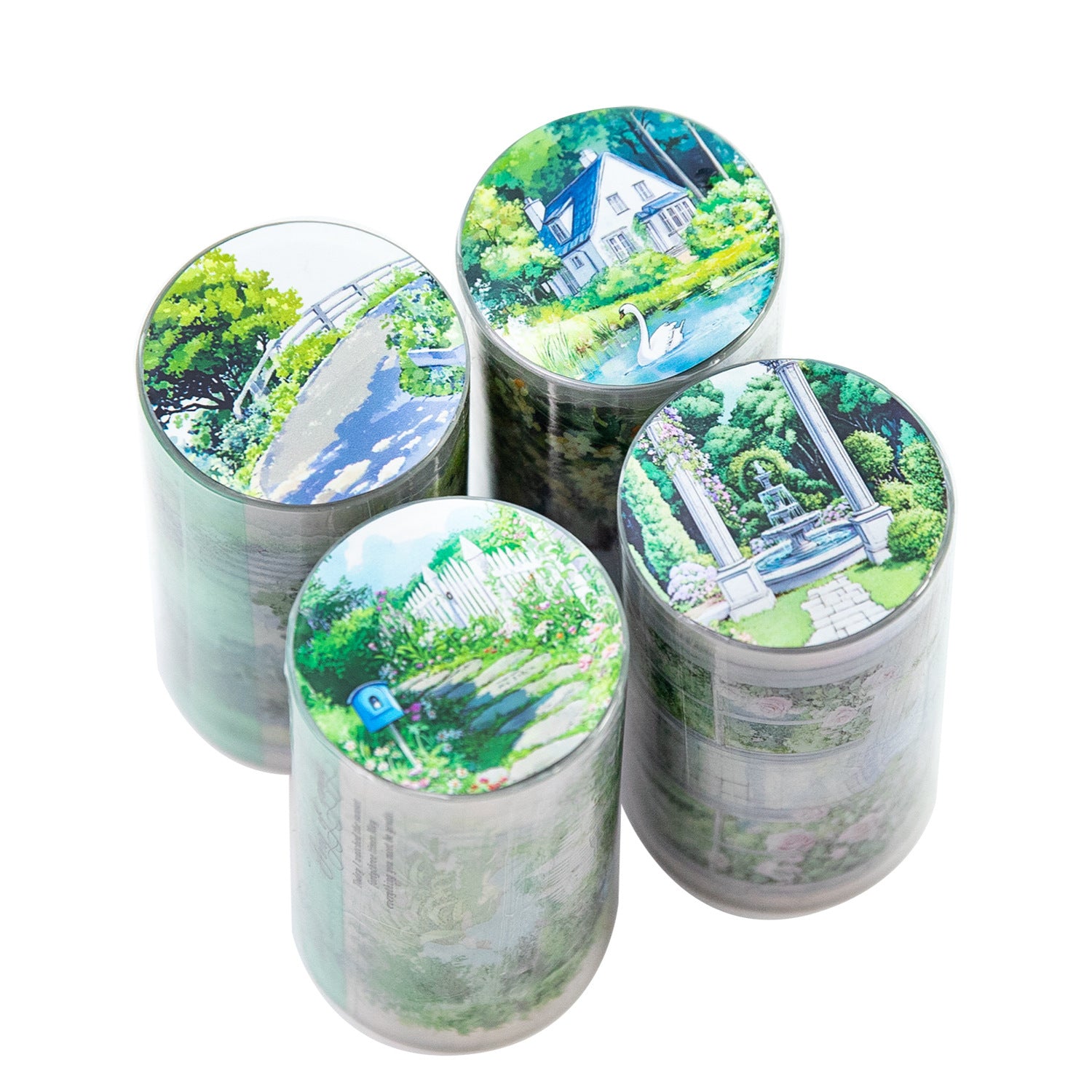 1 Roll Garden Theme PET Stickers Tape LYJCJJ