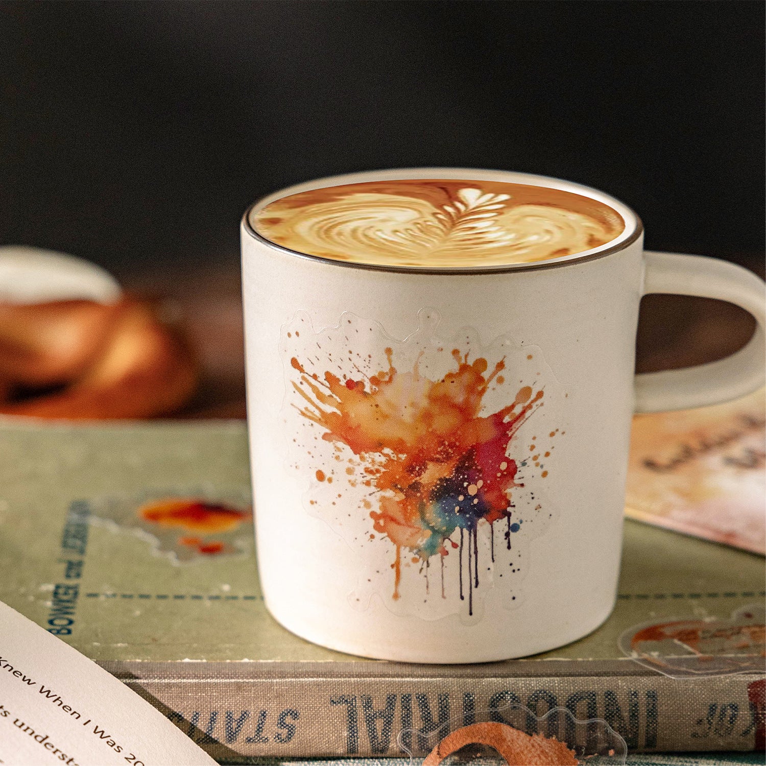 30 Pcs Paint Splash PET Stickers SCBWG