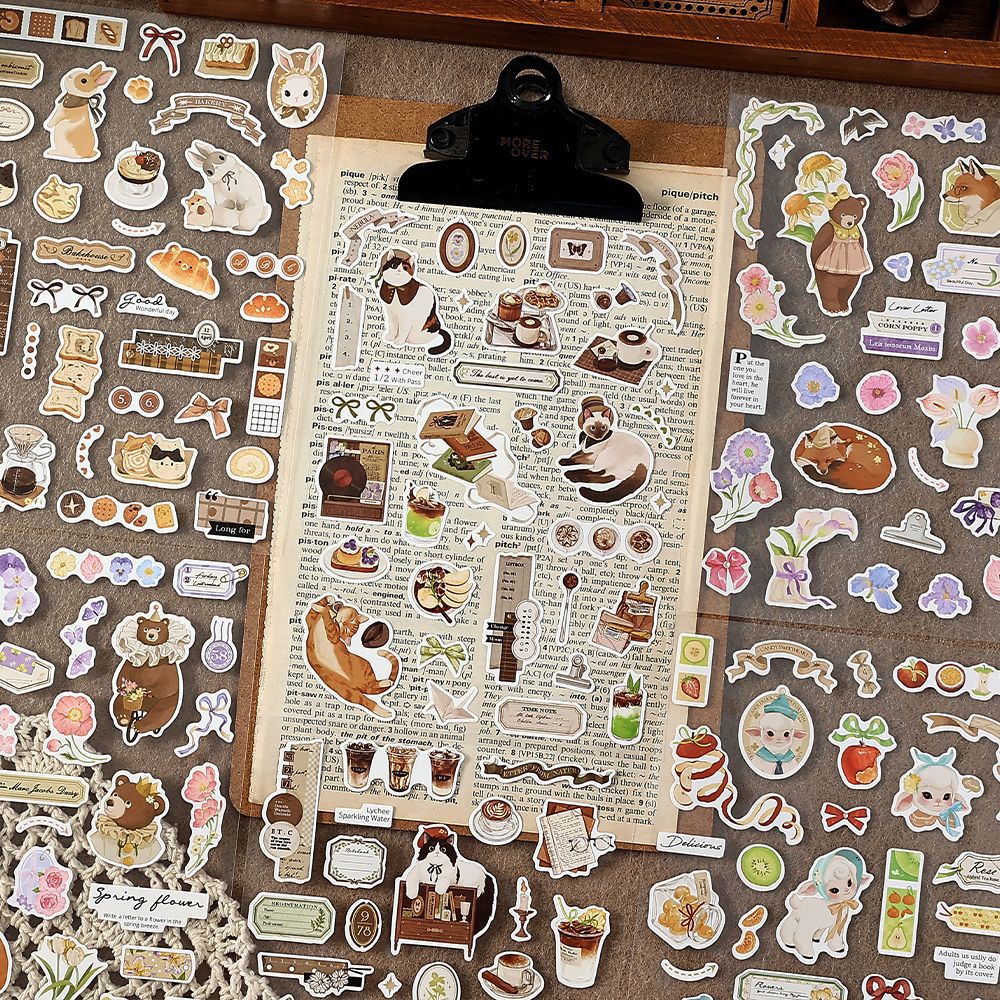 2 Sheets Fairy Forest Planner Stickers SLTH