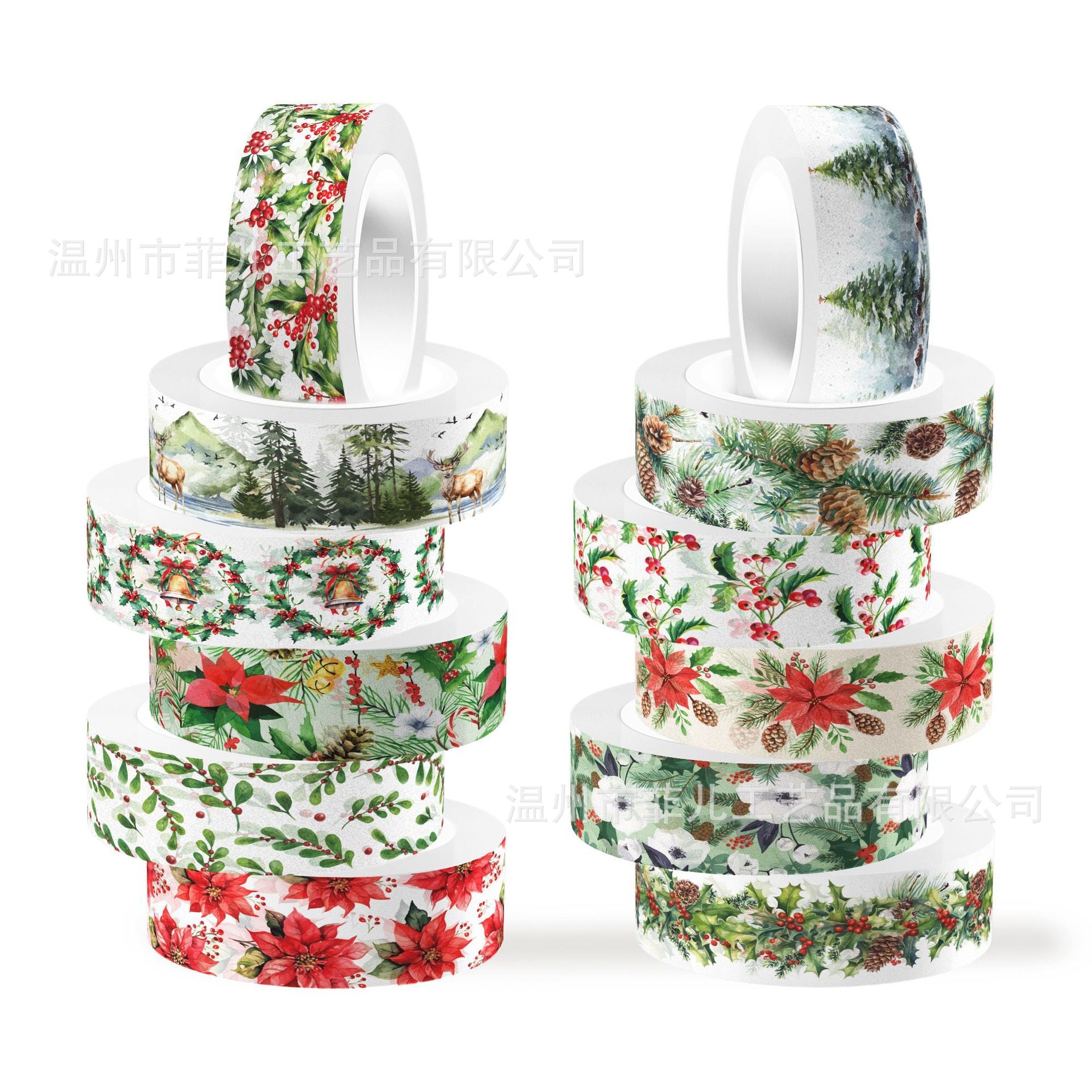 12 Roll Washi Tape Set ZH170