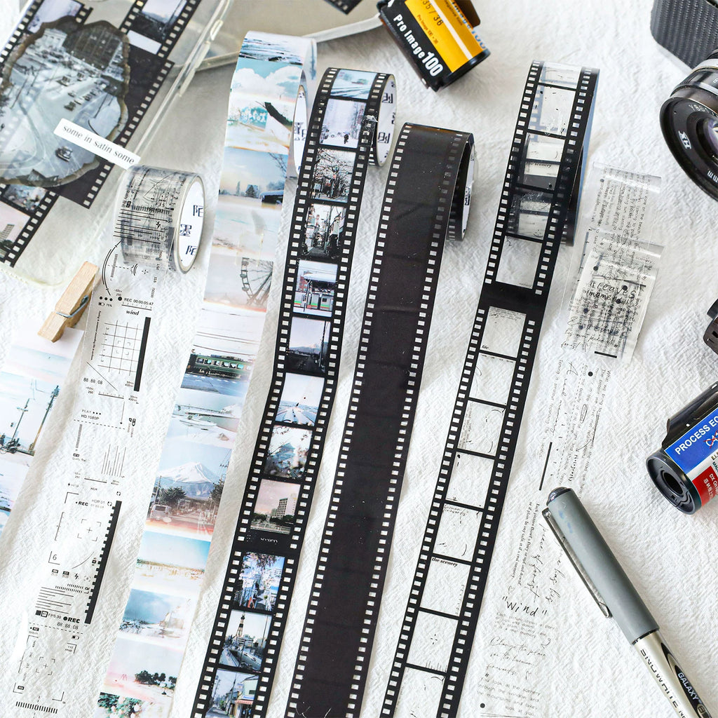 Minimalist Handwritten Script PET Tape