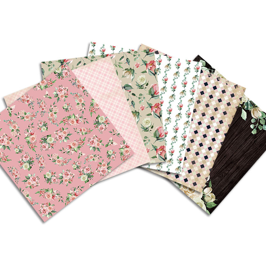 6 inch Scrapbook Paper Pad for Craft PA018