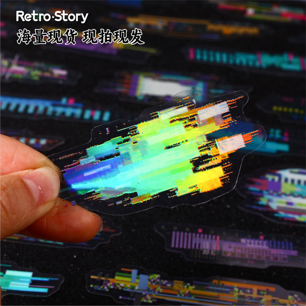 20 Pcs Punk Themed PET Stickers ZDKJ