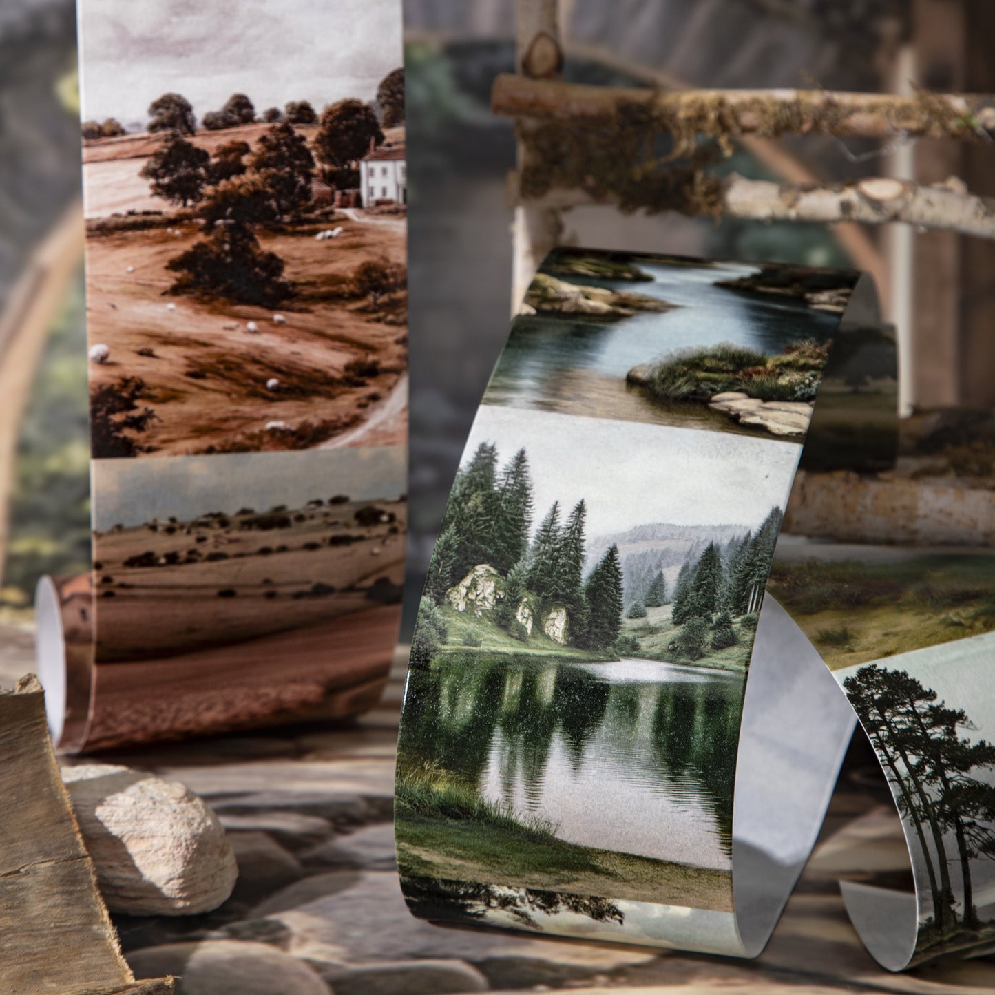 1 Roll Fantasy Landscape Washi Tape WHXY