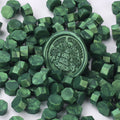 100 PCS Octagon Wax Seal Beads H80