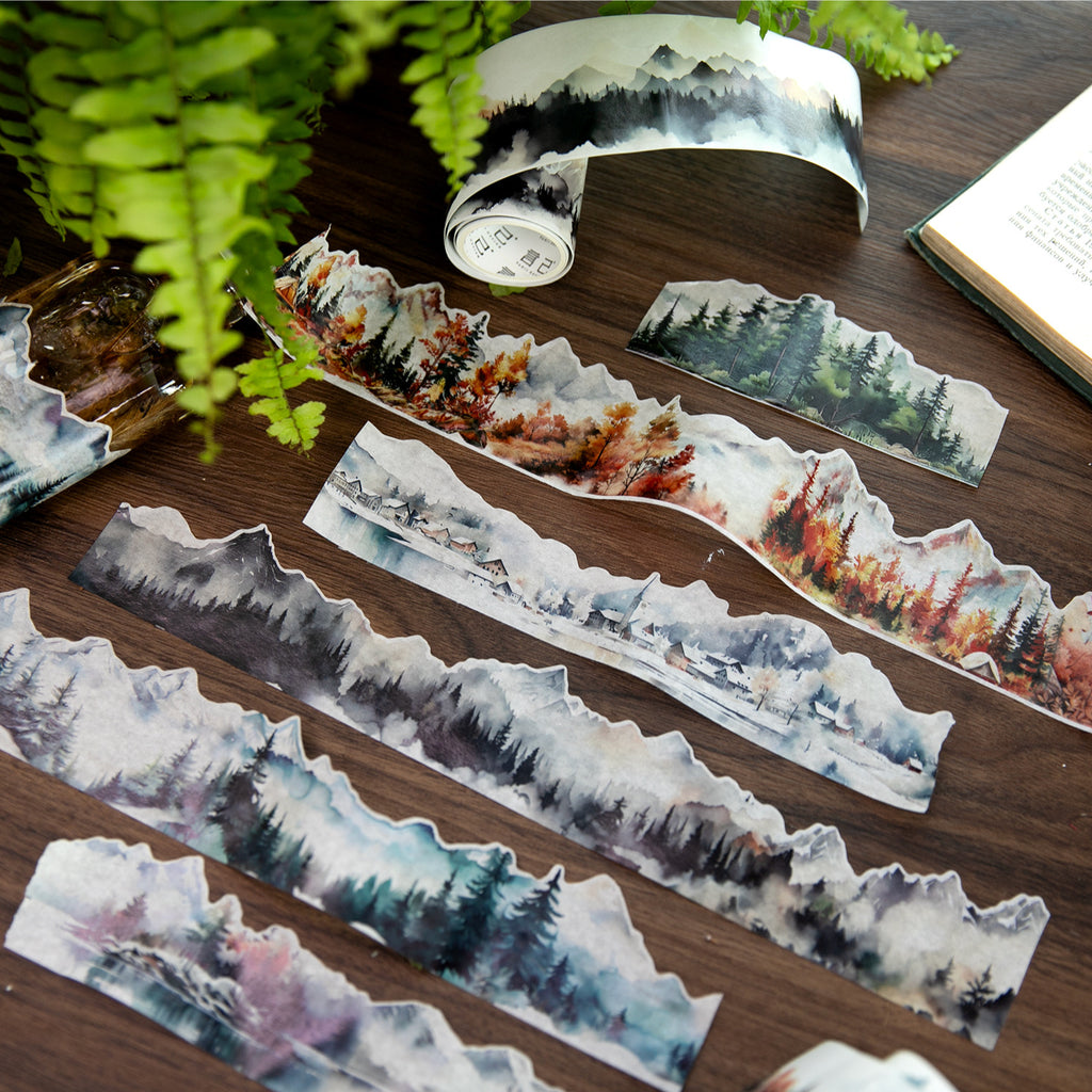 1 Roll Mountain Forest Washi Tape SCQK