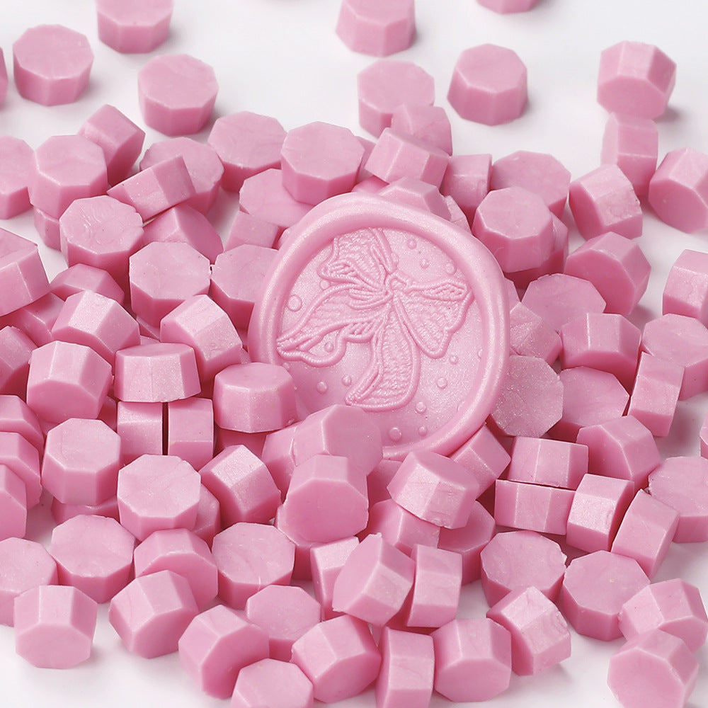 100 PCS Octagon Wax Seal Beads H26