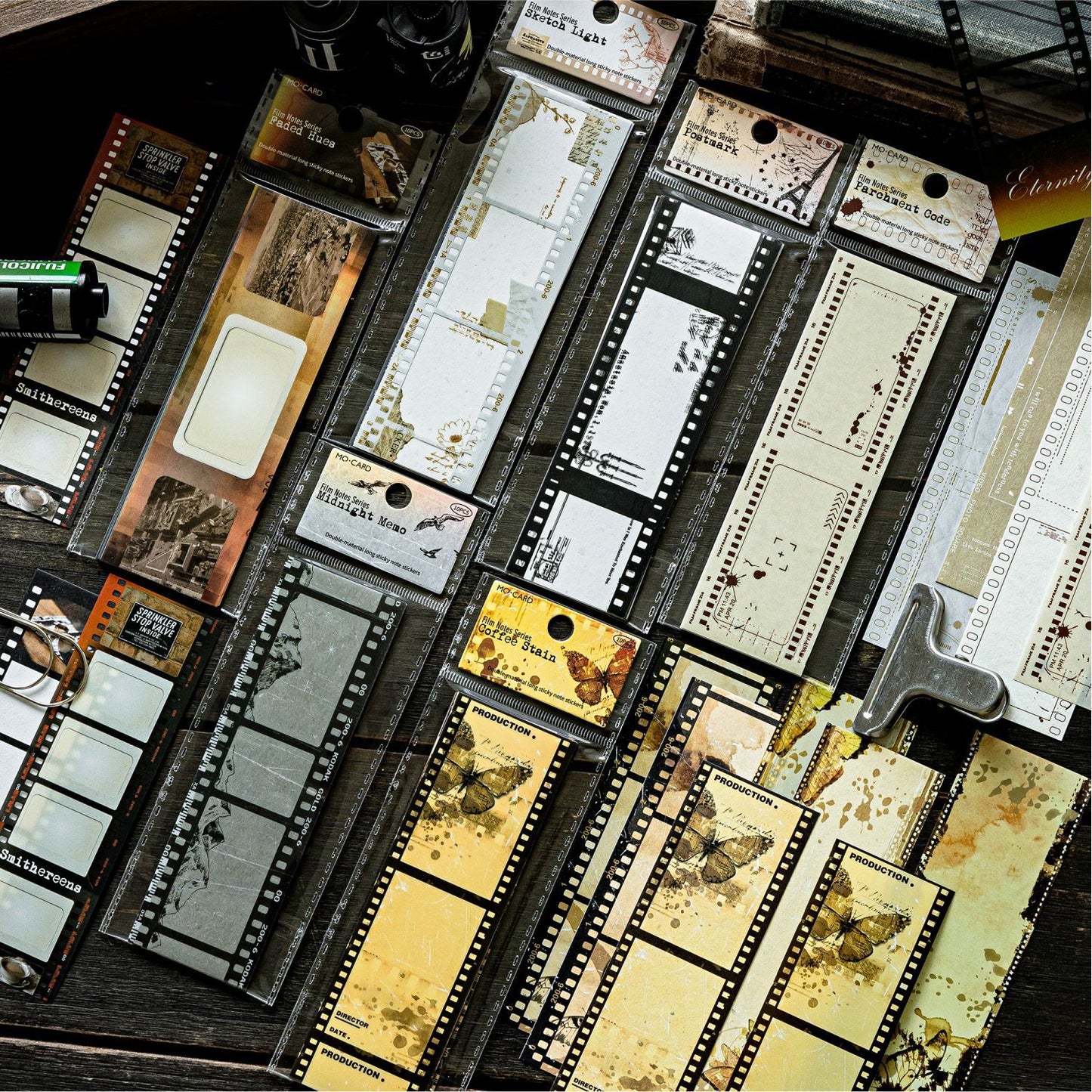 10 Pcs Movie Film PET Stickers JPBJ