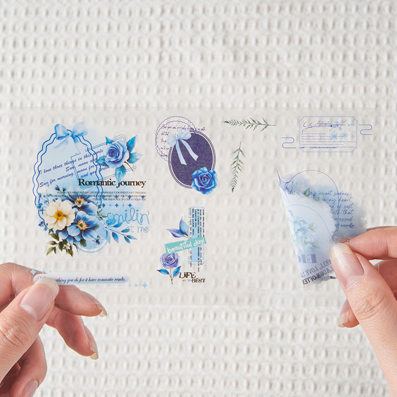 20 Sheet Floral Girl Stickers Book SNTT