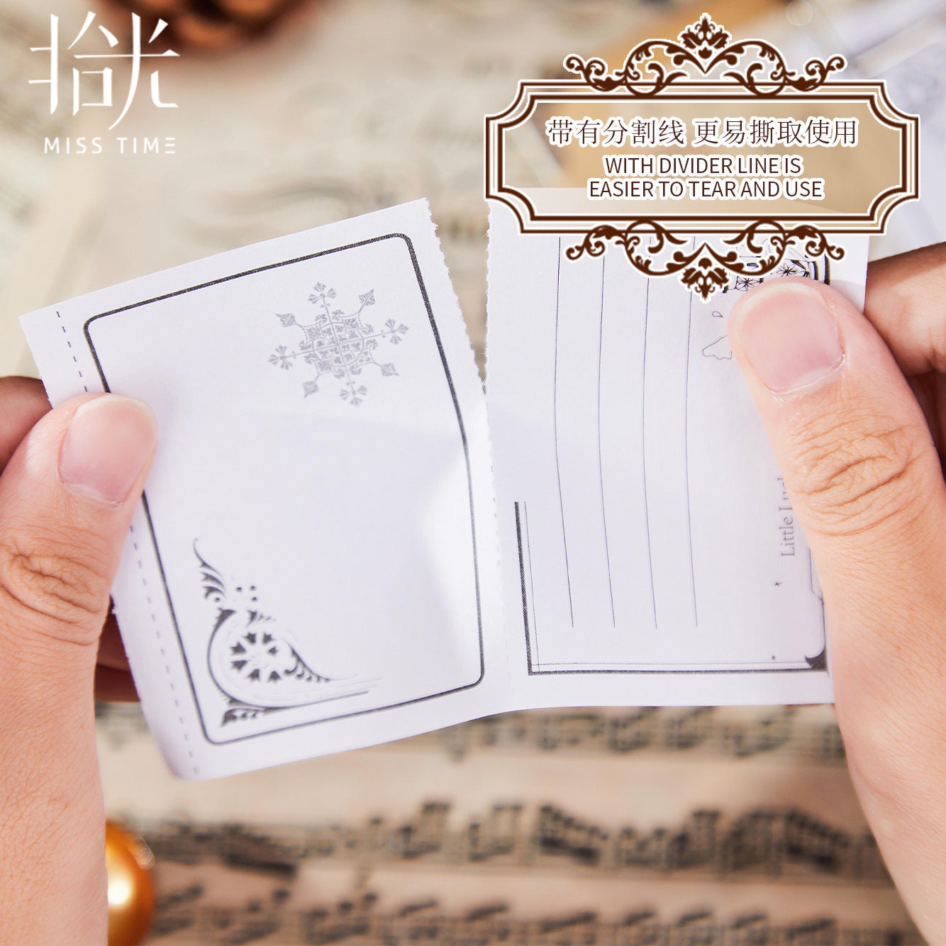 20 Sheets Vitnage Notepad YCYX