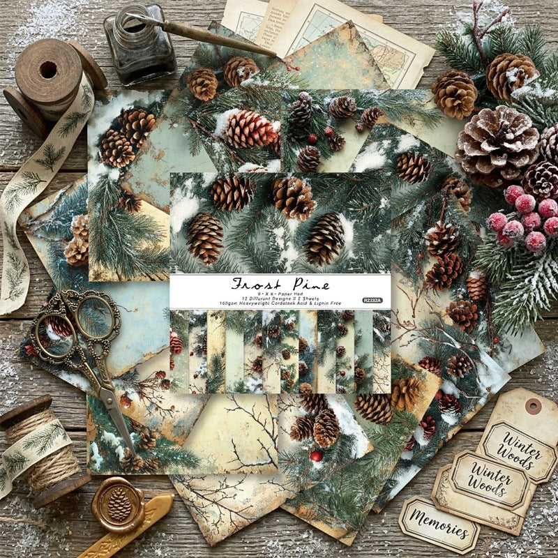 6 inch Scrapbook Paper Pad SKP332A