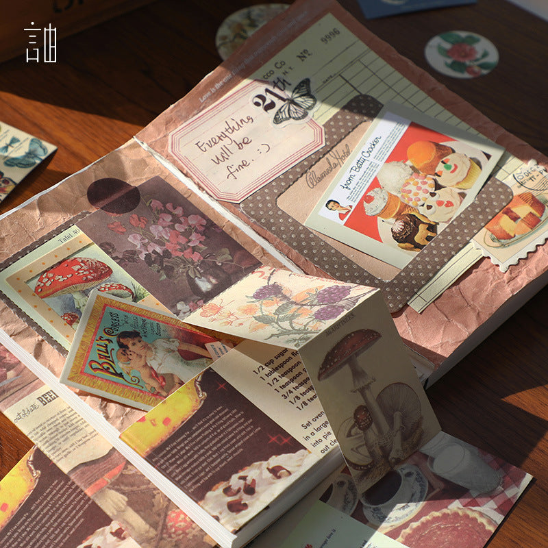 155 Pcs Minimalist Style Scrapbook Supplies Gift Set NJXL