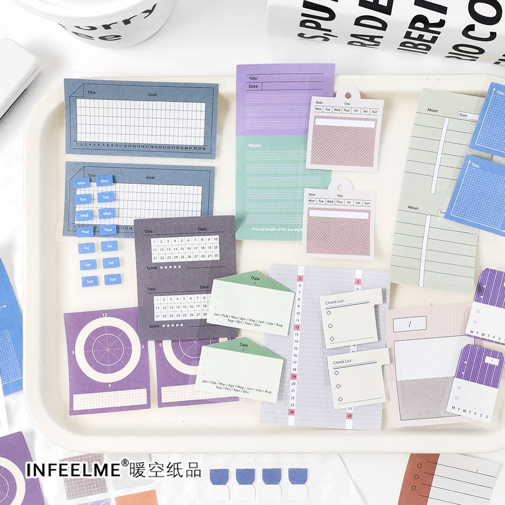 20 Pcs Creative Bullet Journal Stickers CHJLY