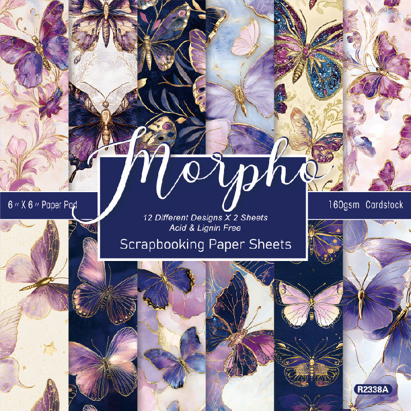 6 inch Scrapbook Paper Pad SKP338A