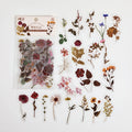 40 Pcs Pressed Flower PET Stickers