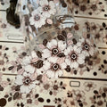 Floral Decorative Tape Rolls- Ginger Tea Warmth