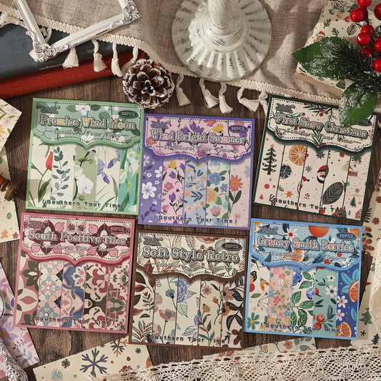 30 Sheets Botanical Journal Paper Pad NXSG