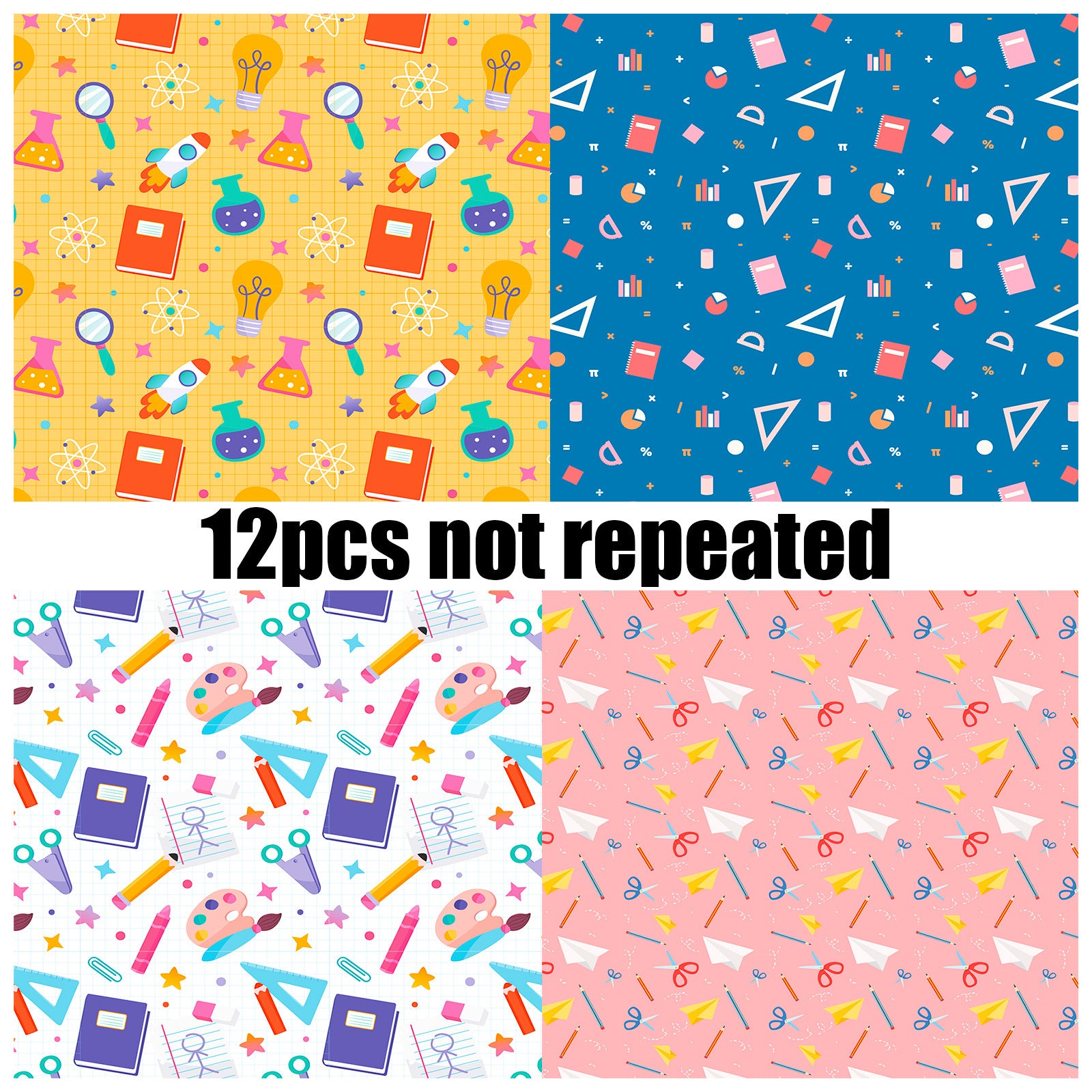 6 inch Teacher's Day Scrapbook Paper Pad PA794