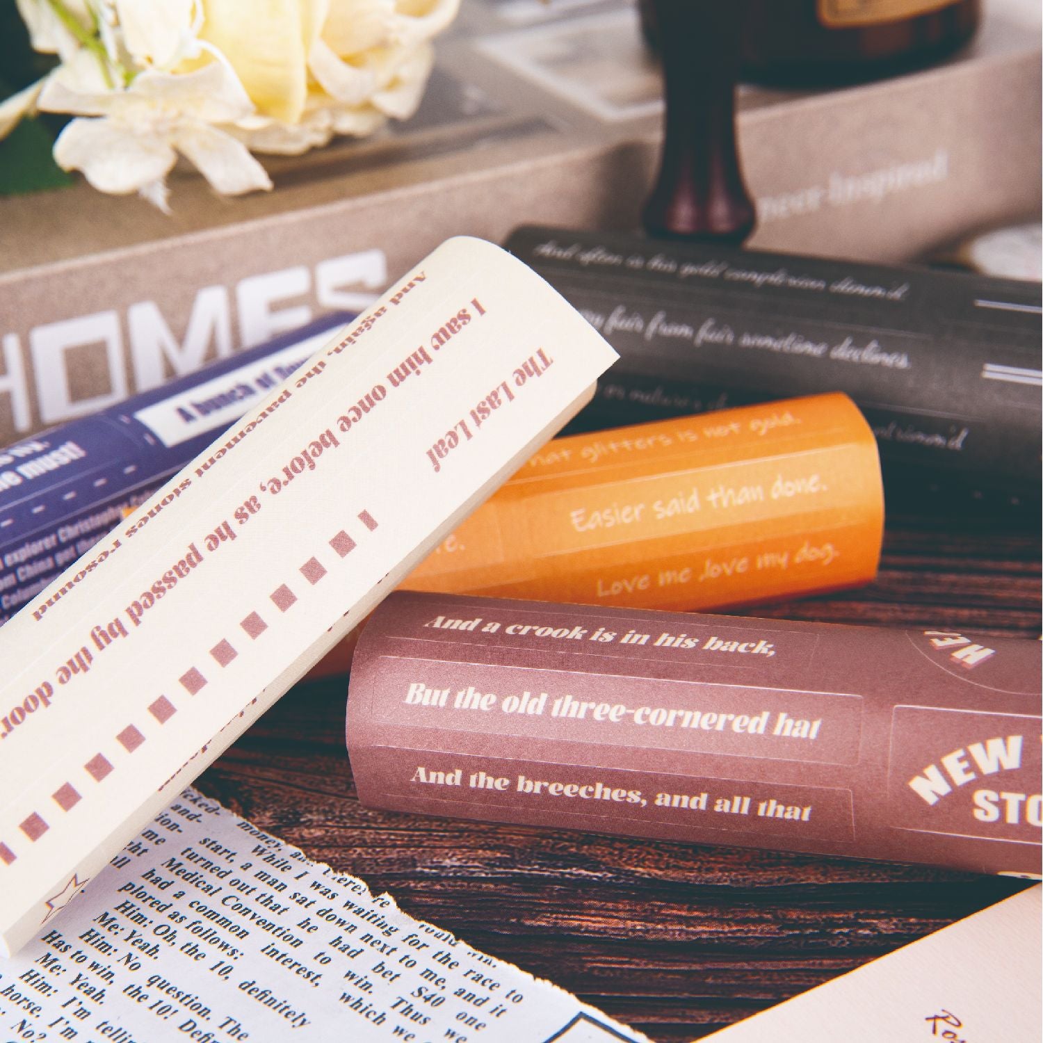 9 Sheets Famous Quotes Stickers YHSS