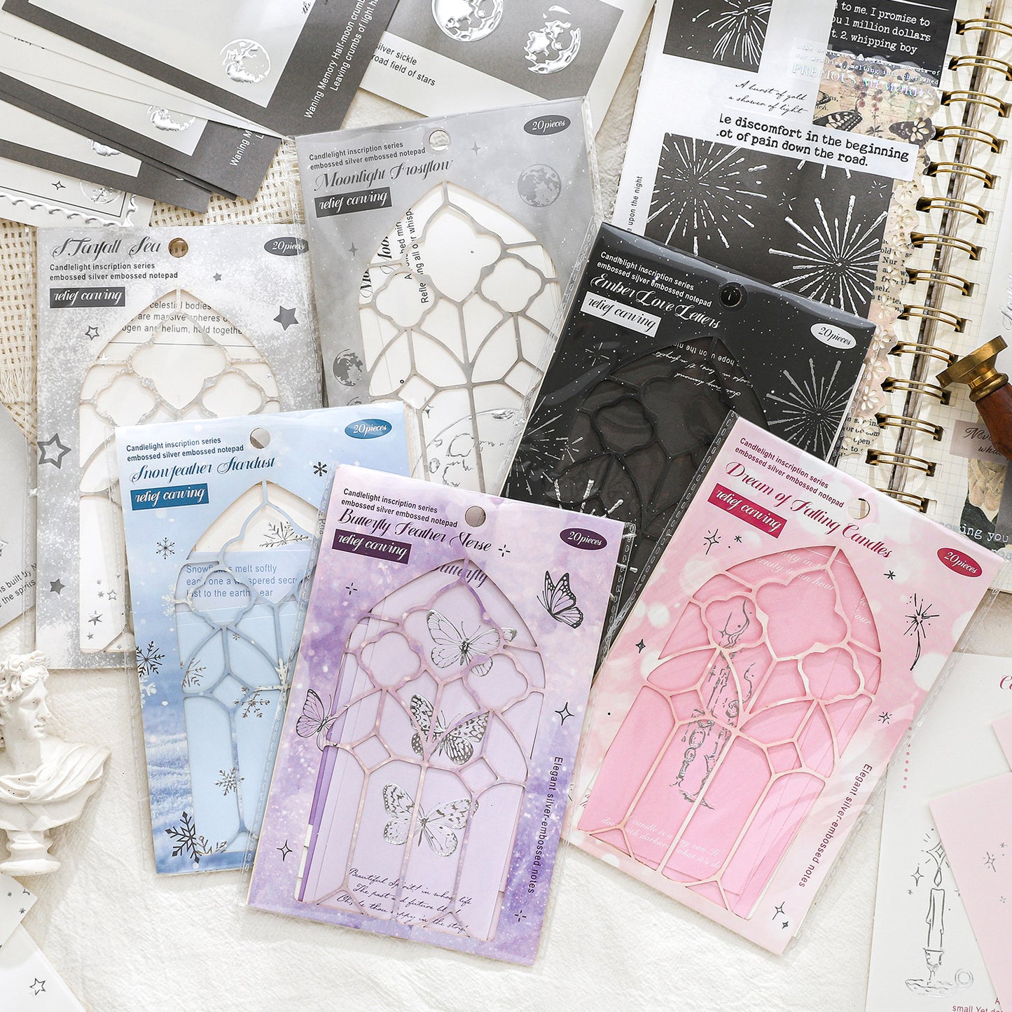 20 Sheets Aesthetic Notepad ZGJY