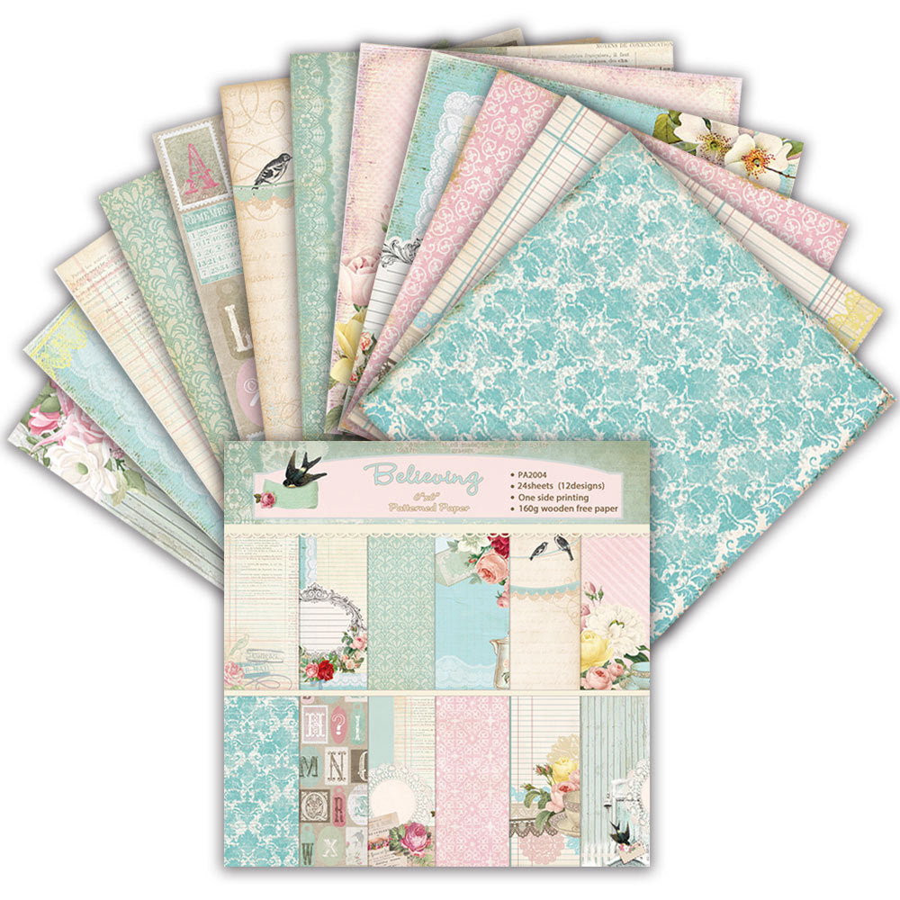 6 inch Scrapbook Paper Pad JYY6005