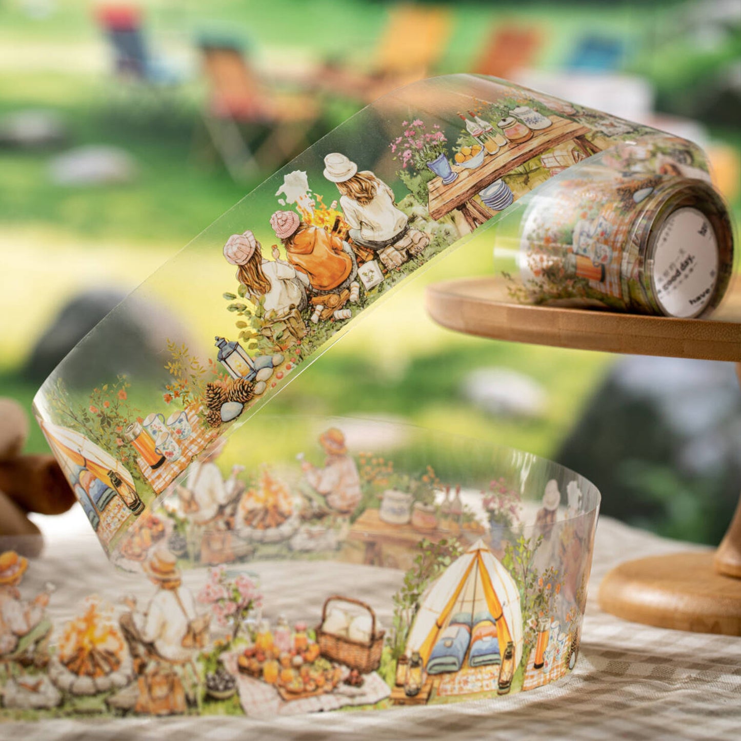 1 Roll Camping PET Tape LYJH