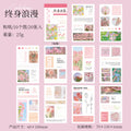 20 Sheet Creative Washi Stickers Book BFSH