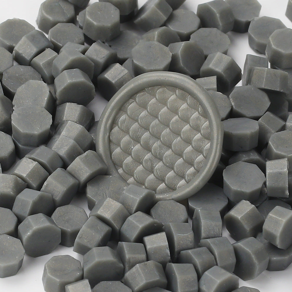 100 PCS Octagon Wax Seal Beads H141