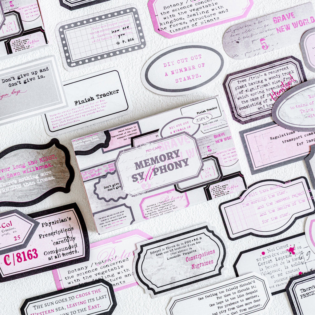 25 Pcs Planner Label Stickers HMBJ