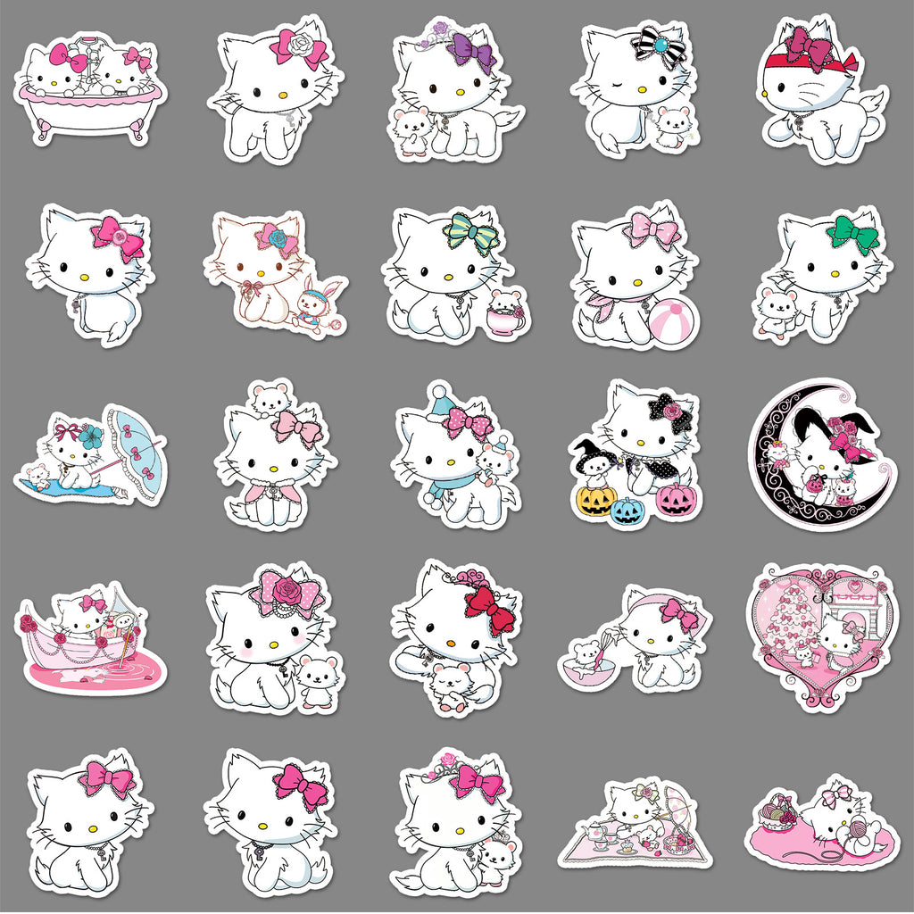 50Pcs Kawaii Waterproof Vinyl Stickers SRO127
