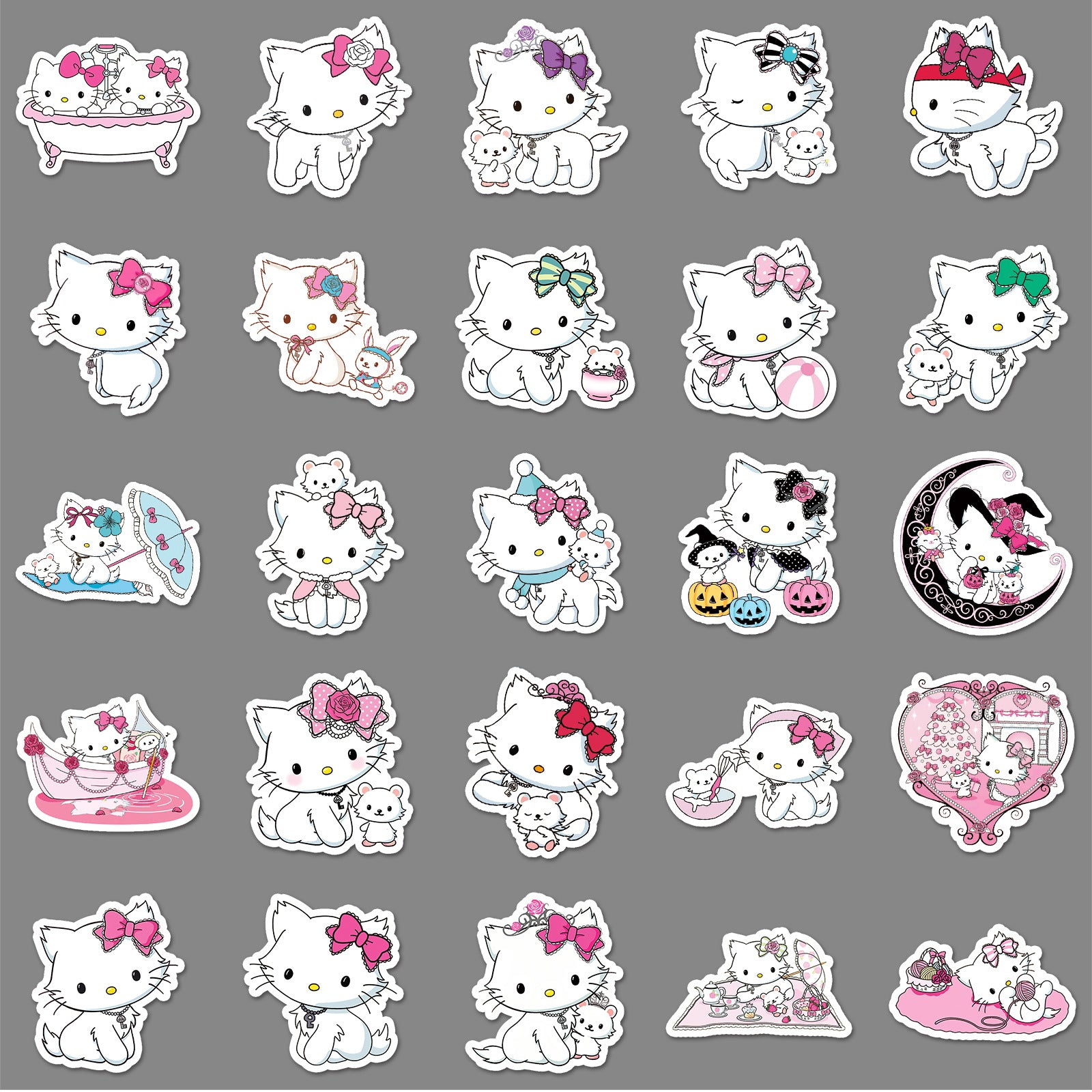 50Pcs Kawaii Waterproof Vinyl Stickers SRO127