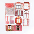 10 Pcs Windows of Time Sticker Pack CZMJD