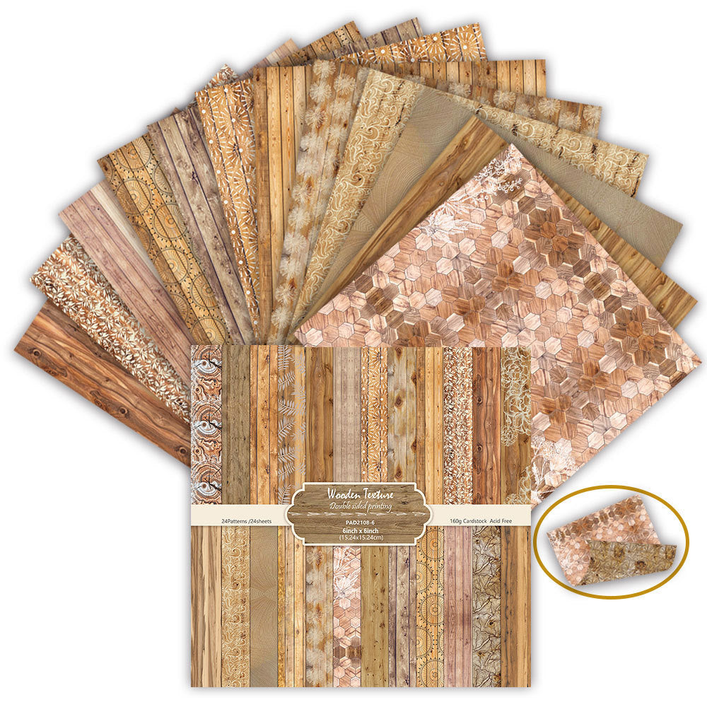 6 inch Scrapbook Paper Pad JYY6108