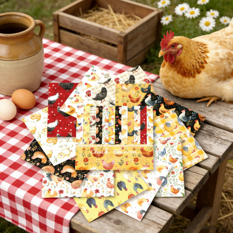 6 inch Chicks Scrapbook Paper Pad SKP595