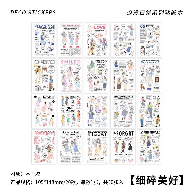 Lonri Girl Stickers Book