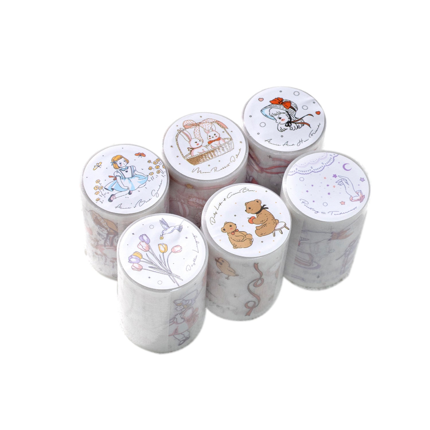 1 Roll Fairy Theme PET Sticker Tape BMTH