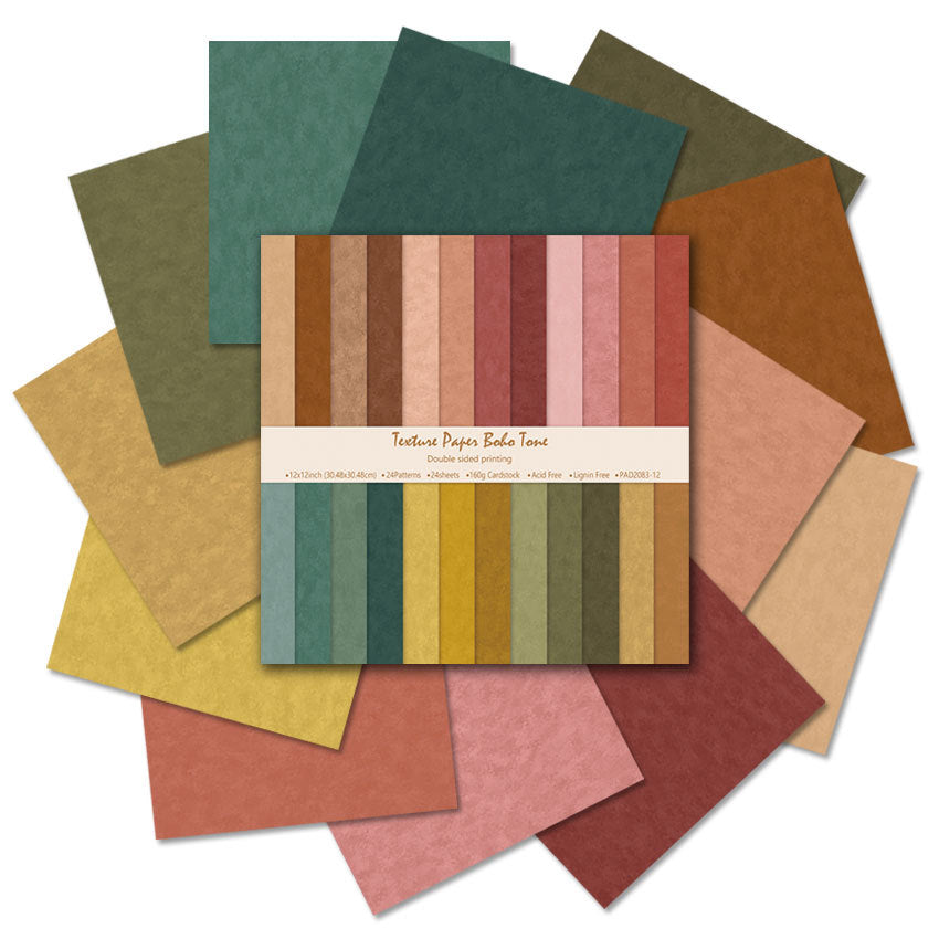 12 Inch Scrapbook Paper Pad for Craft PA079