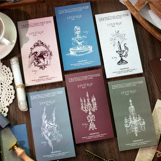 30 Sheets Basic Vintage Journal Paper HWMJ