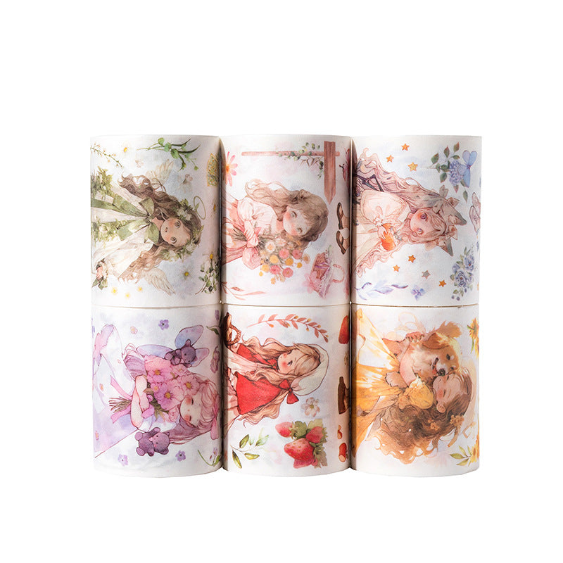 1 Roll Little Girl Washi Tape XDJL