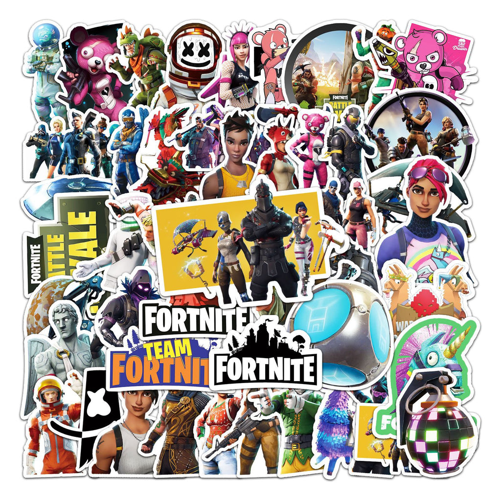 50 Pcs Vinyl Game Theme Stickers LZY408