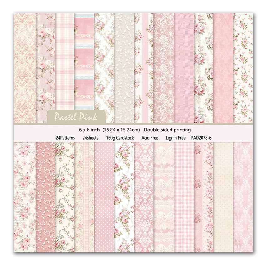 6 inch Scrapbook Paper Pad JYY6078
