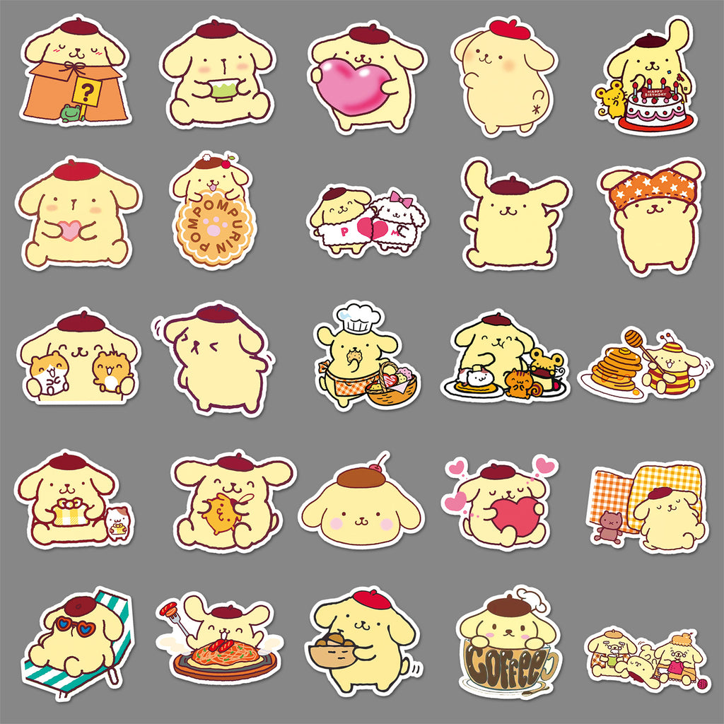 50Pcs Kawaii Waterproof Vinyl Stickers SRO128
