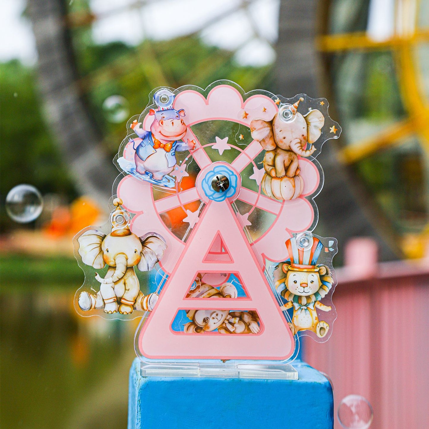 20 Pcs Amusement Park PET Stickers XGYLY