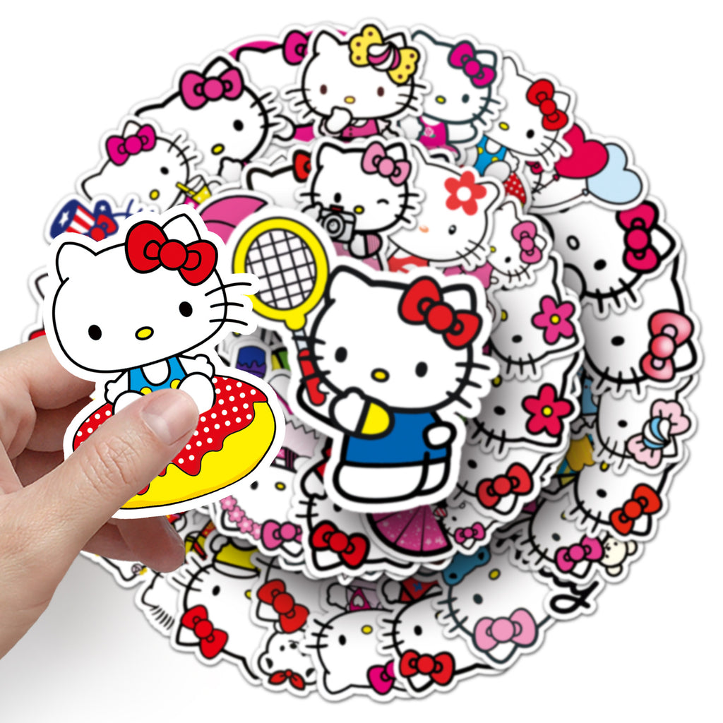 50Pcs Kawaii Waterproof Vinyl Stickers SRO106