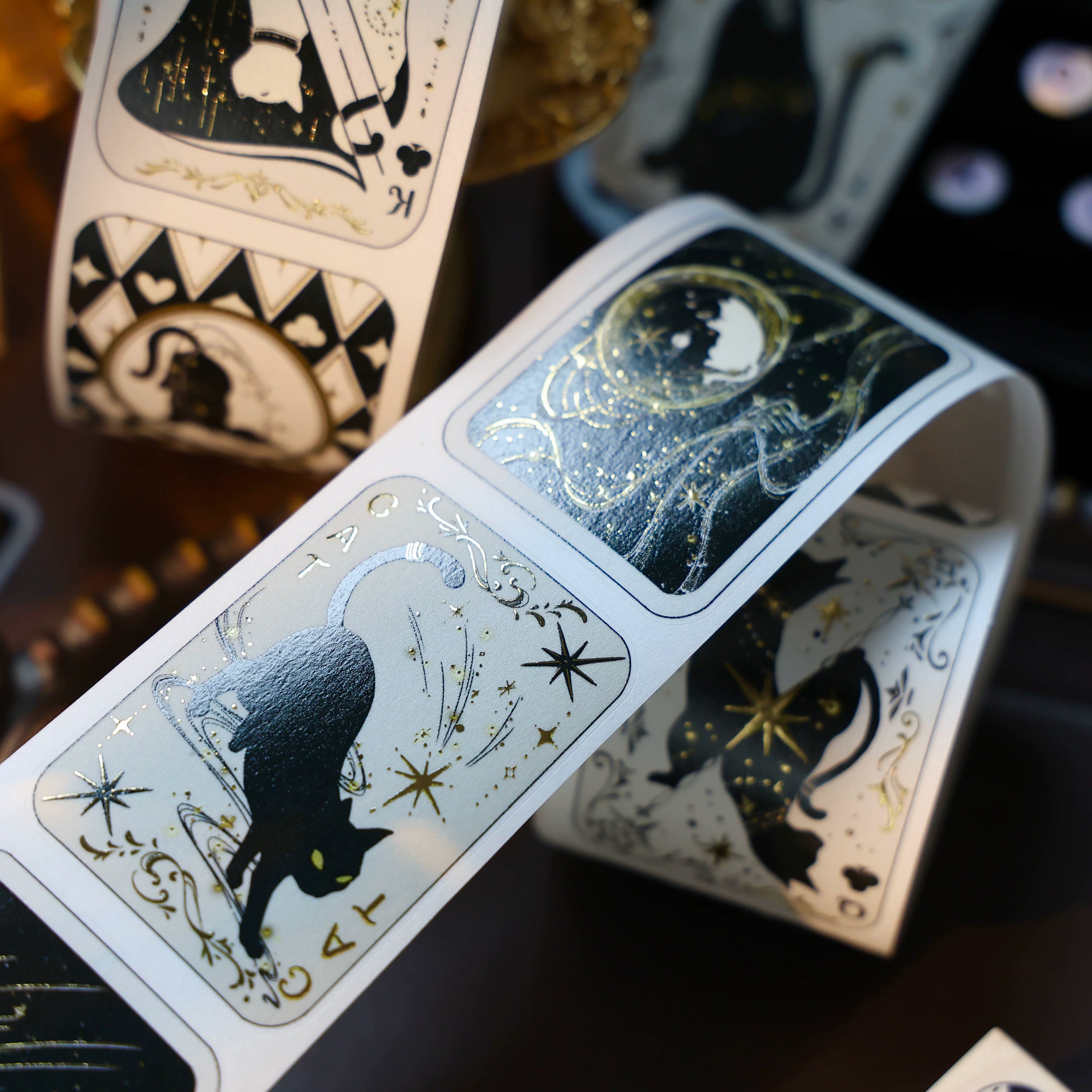 Floral Decorative Tape Rolls- Astral Deck Chronicles