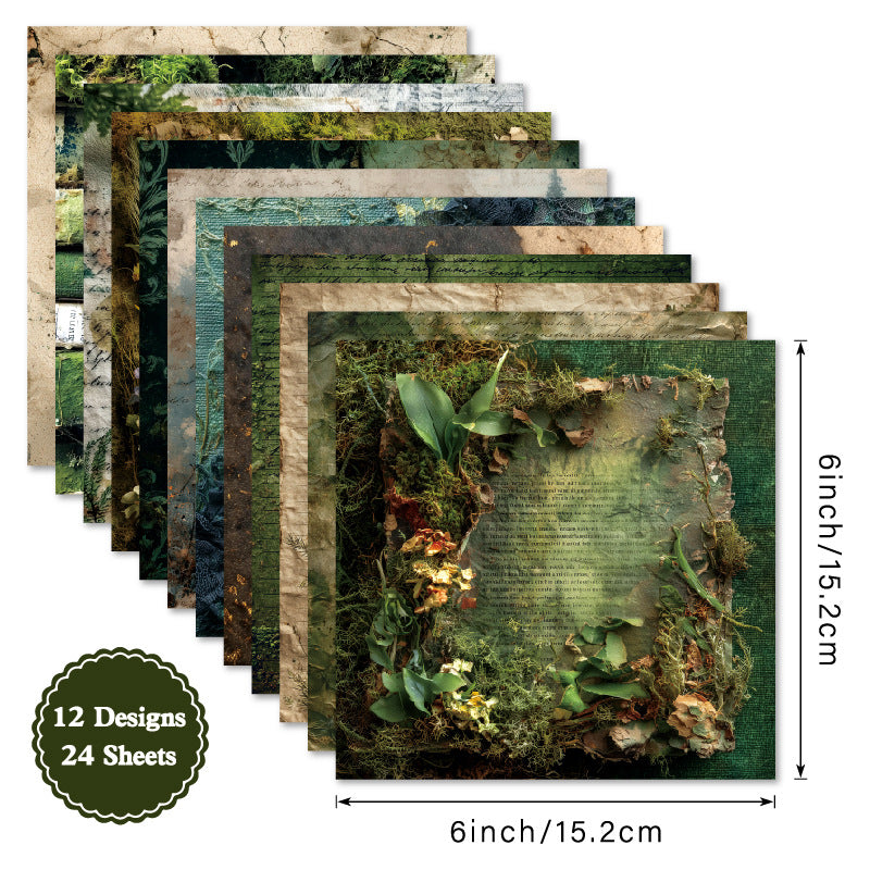 6 inch Scrapbook Paper Pad SKP324B