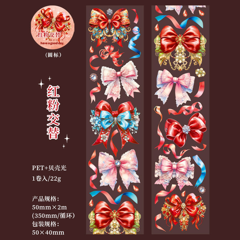 1 Roll Bowknot PET Tape SYHDJ